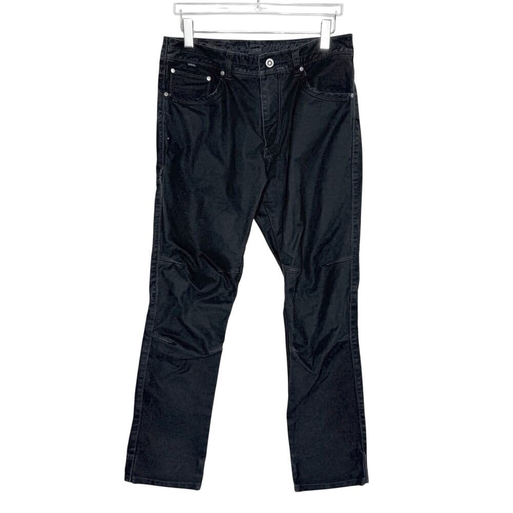 KUHL Mens Free Rydr Pants 34 Charcoal Gray 5 Pocket Hiking Outdoor Gorpcore